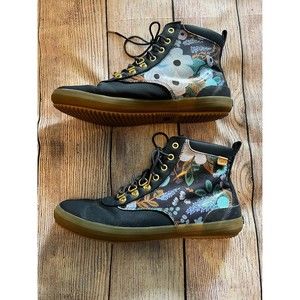 Keds x Rifle Paper Co. Woman's Scout Boots Garden Party Floral Size 8.5